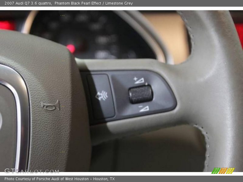 Phantom Black Pearl Effect / Limestone Grey 2007 Audi Q7 3.6 quattro