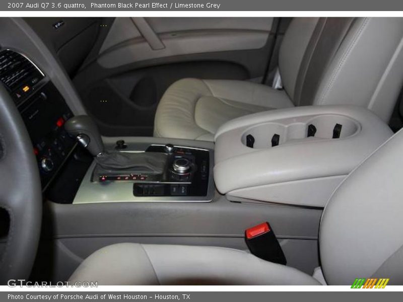 Phantom Black Pearl Effect / Limestone Grey 2007 Audi Q7 3.6 quattro