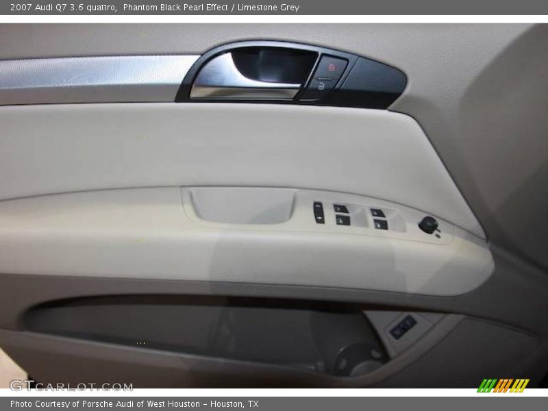 Phantom Black Pearl Effect / Limestone Grey 2007 Audi Q7 3.6 quattro