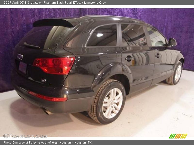 Phantom Black Pearl Effect / Limestone Grey 2007 Audi Q7 3.6 quattro