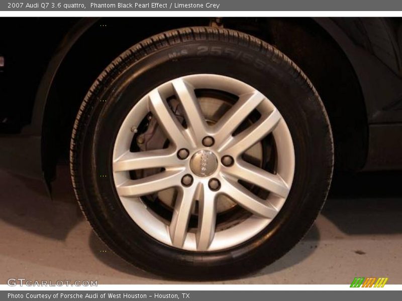 Phantom Black Pearl Effect / Limestone Grey 2007 Audi Q7 3.6 quattro
