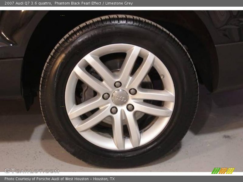 Phantom Black Pearl Effect / Limestone Grey 2007 Audi Q7 3.6 quattro