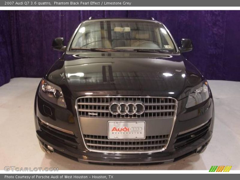 Phantom Black Pearl Effect / Limestone Grey 2007 Audi Q7 3.6 quattro