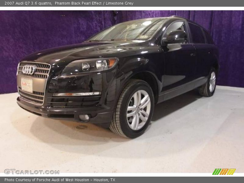 Phantom Black Pearl Effect / Limestone Grey 2007 Audi Q7 3.6 quattro