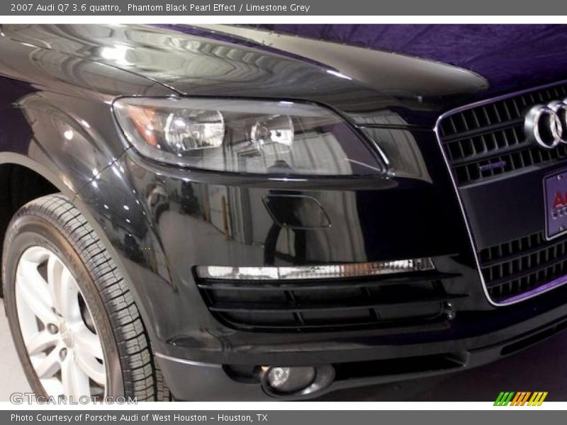Phantom Black Pearl Effect / Limestone Grey 2007 Audi Q7 3.6 quattro