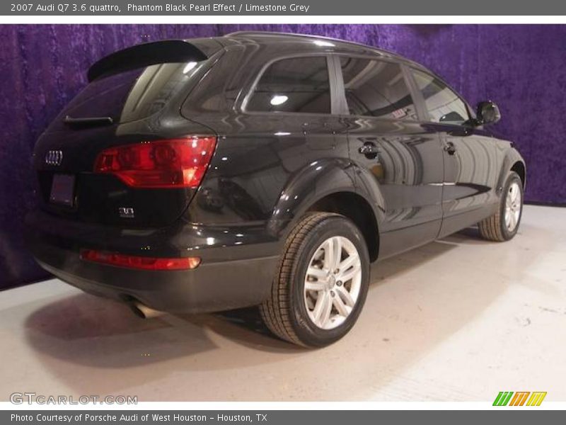 Phantom Black Pearl Effect / Limestone Grey 2007 Audi Q7 3.6 quattro