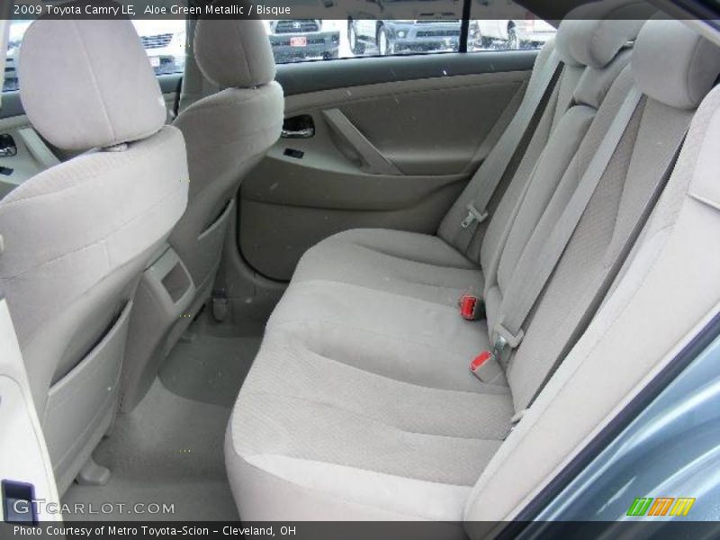 Aloe Green Metallic / Bisque 2009 Toyota Camry LE