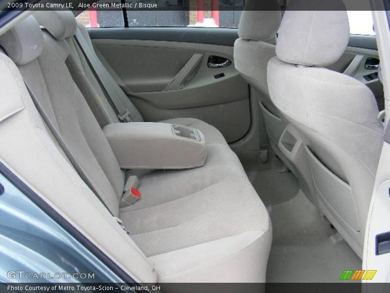 Aloe Green Metallic / Bisque 2009 Toyota Camry LE