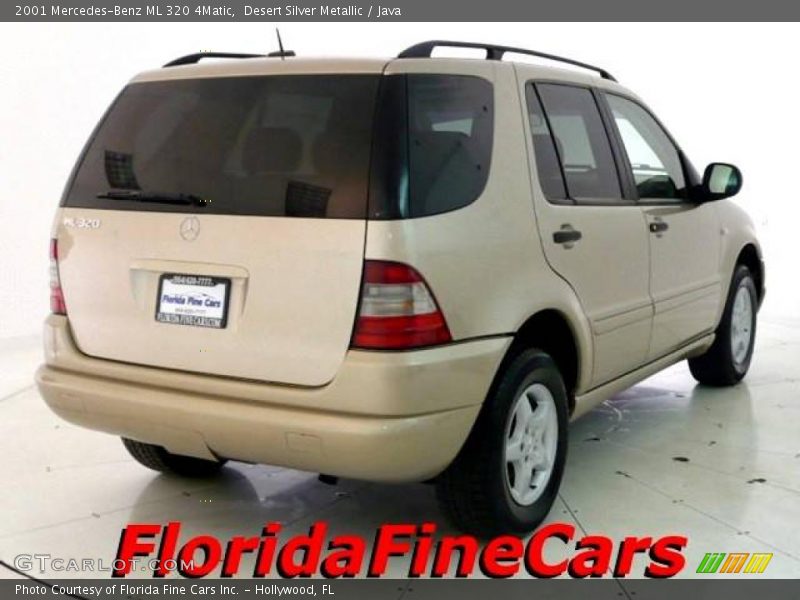 Desert Silver Metallic / Java 2001 Mercedes-Benz ML 320 4Matic