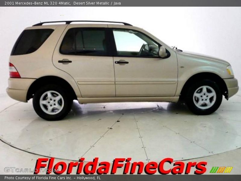 Desert Silver Metallic / Java 2001 Mercedes-Benz ML 320 4Matic