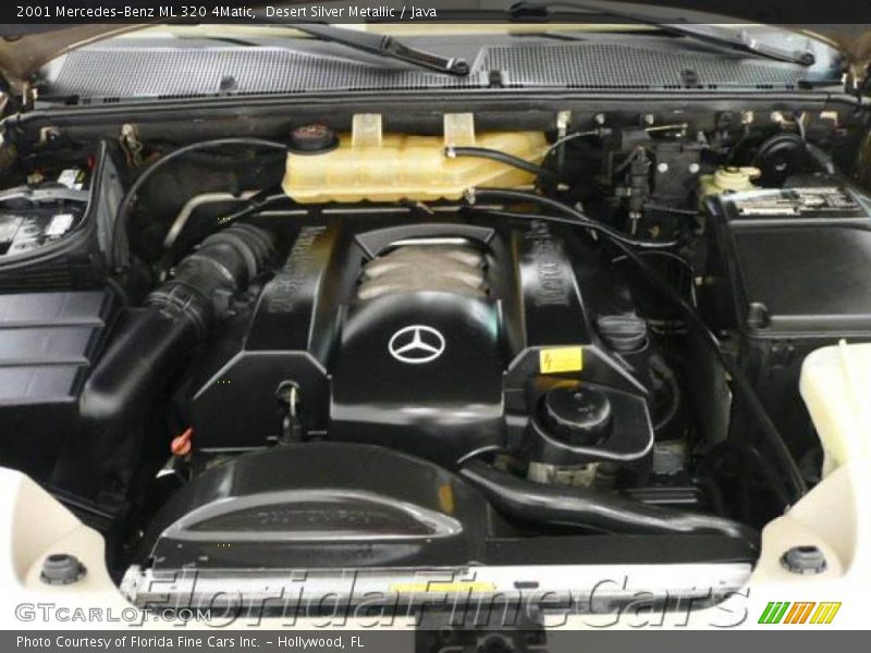 Desert Silver Metallic / Java 2001 Mercedes-Benz ML 320 4Matic