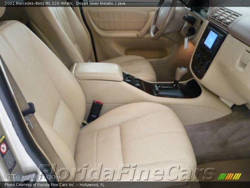 Desert Silver Metallic / Java 2001 Mercedes-Benz ML 320 4Matic