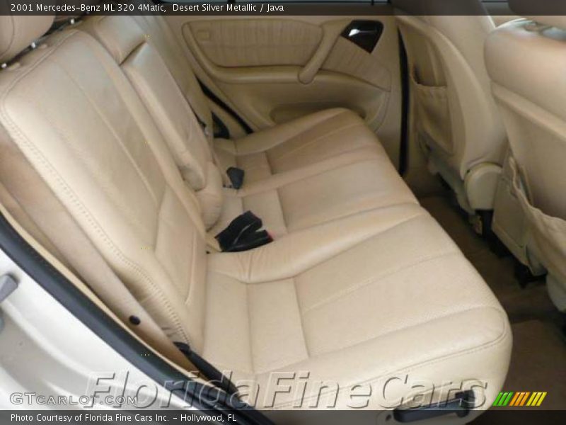 Desert Silver Metallic / Java 2001 Mercedes-Benz ML 320 4Matic