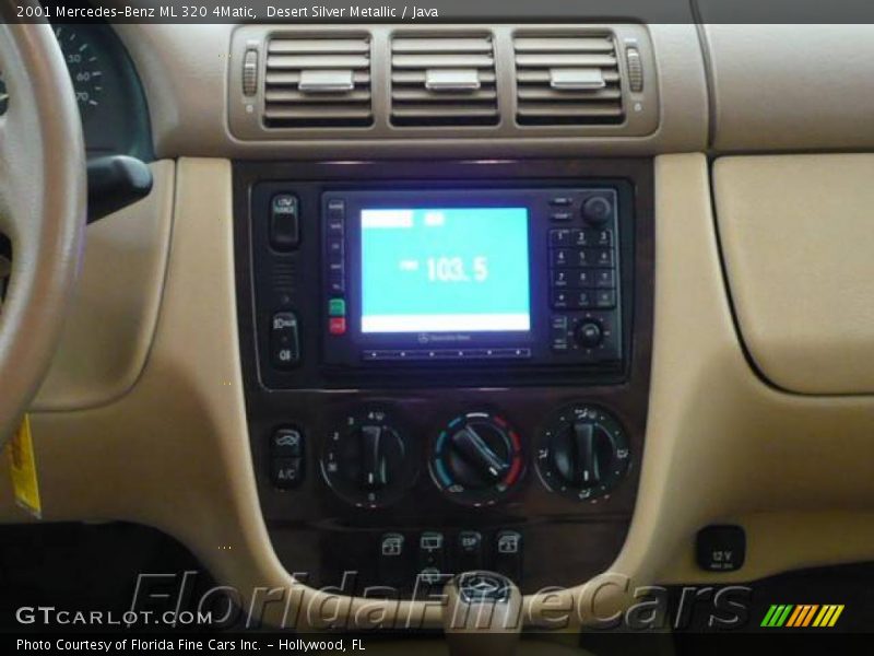 Desert Silver Metallic / Java 2001 Mercedes-Benz ML 320 4Matic