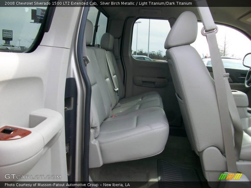 Silver Birch Metallic / Light Titanium/Dark Titanium 2008 Chevrolet Silverado 1500 LTZ Extended Cab