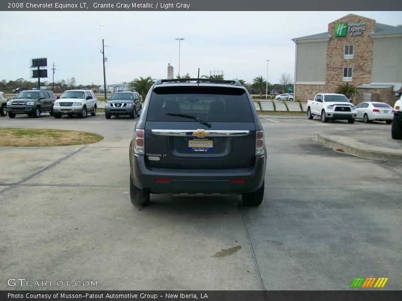 Granite Gray Metallic / Light Gray 2008 Chevrolet Equinox LT