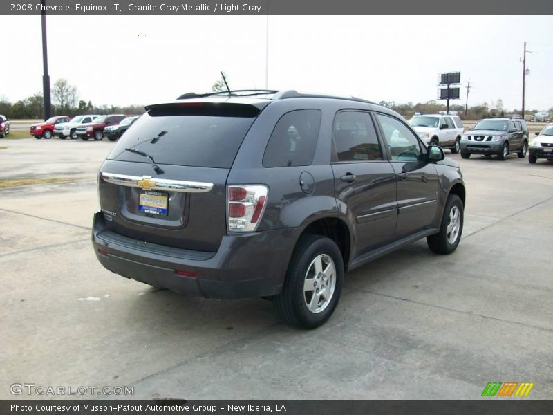Granite Gray Metallic / Light Gray 2008 Chevrolet Equinox LT
