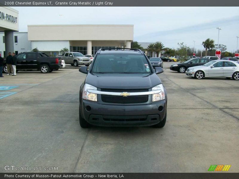 Granite Gray Metallic / Light Gray 2008 Chevrolet Equinox LT