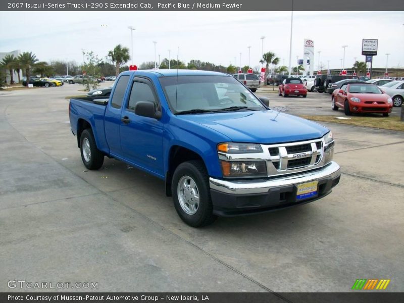 Pacific Blue / Medium Pewter 2007 Isuzu i-Series Truck i-290 S Extended Cab
