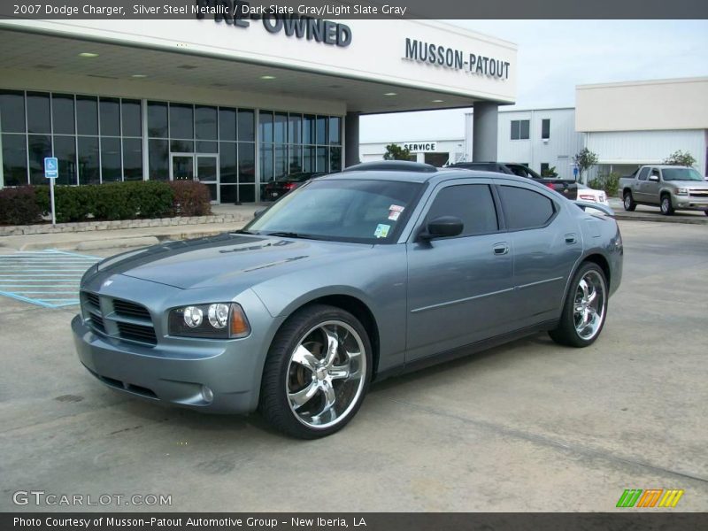 Silver Steel Metallic / Dark Slate Gray/Light Slate Gray 2007 Dodge Charger