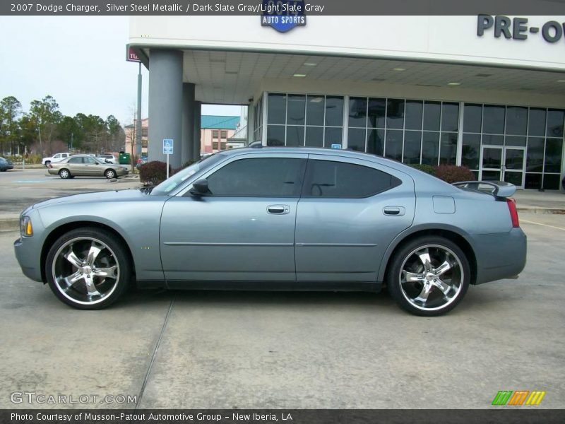 Silver Steel Metallic / Dark Slate Gray/Light Slate Gray 2007 Dodge Charger