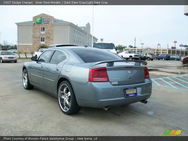 Silver Steel Metallic / Dark Slate Gray/Light Slate Gray 2007 Dodge Charger