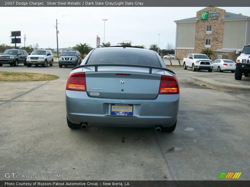 Silver Steel Metallic / Dark Slate Gray/Light Slate Gray 2007 Dodge Charger