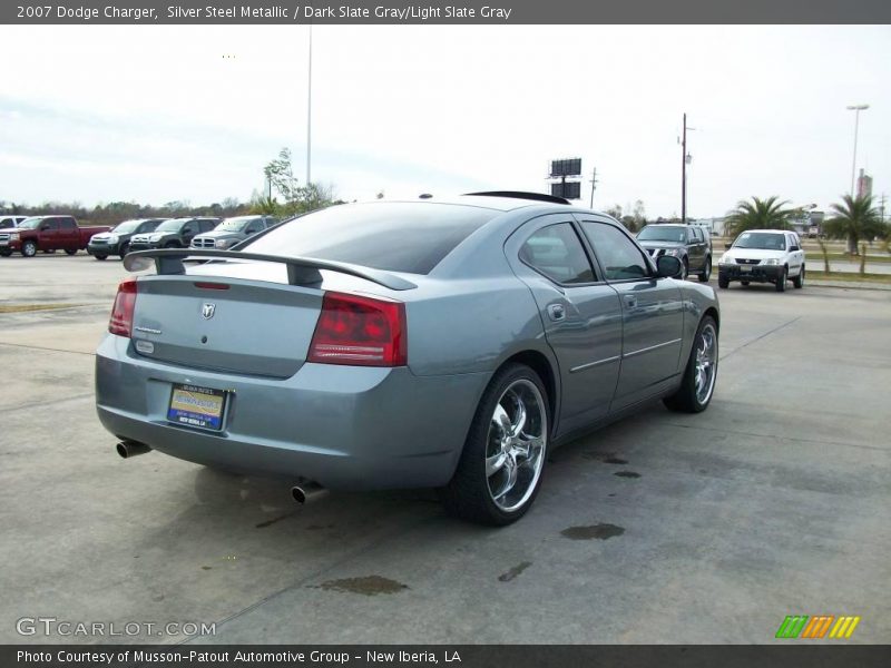 Silver Steel Metallic / Dark Slate Gray/Light Slate Gray 2007 Dodge Charger