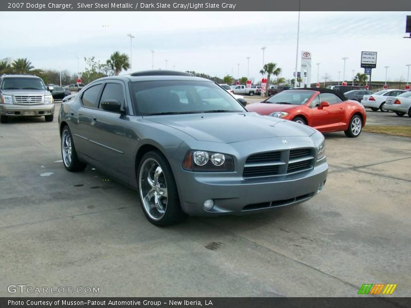Silver Steel Metallic / Dark Slate Gray/Light Slate Gray 2007 Dodge Charger
