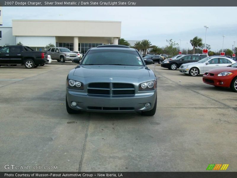 Silver Steel Metallic / Dark Slate Gray/Light Slate Gray 2007 Dodge Charger