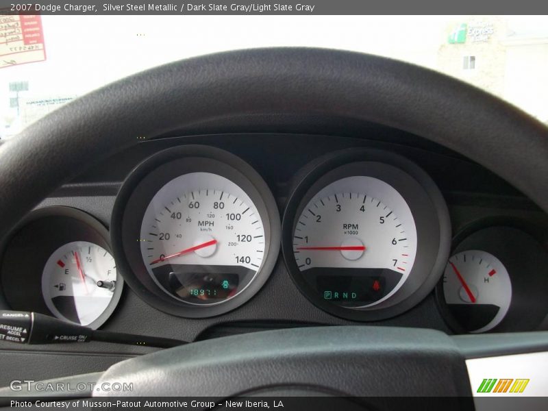 Silver Steel Metallic / Dark Slate Gray/Light Slate Gray 2007 Dodge Charger