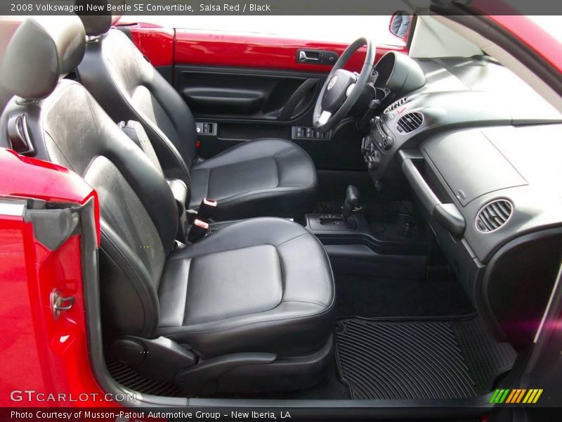 Salsa Red / Black 2008 Volkswagen New Beetle SE Convertible