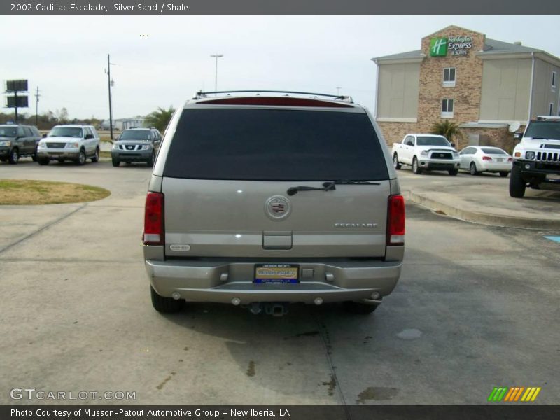 Silver Sand / Shale 2002 Cadillac Escalade
