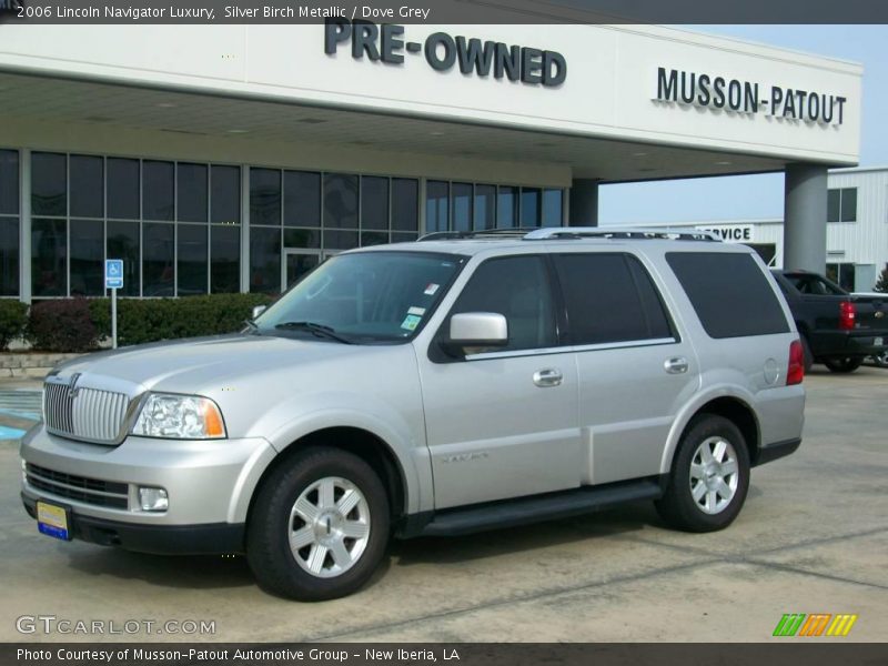 Silver Birch Metallic / Dove Grey 2006 Lincoln Navigator Luxury