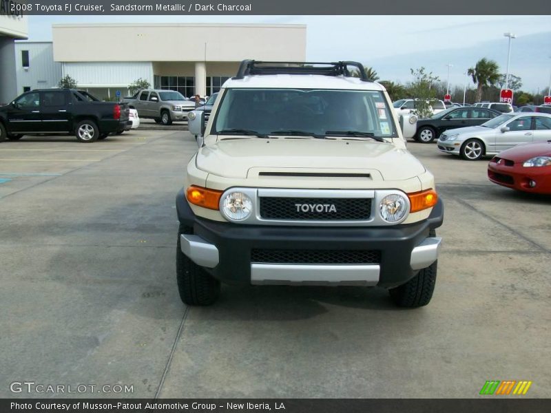 Sandstorm Metallic / Dark Charcoal 2008 Toyota FJ Cruiser