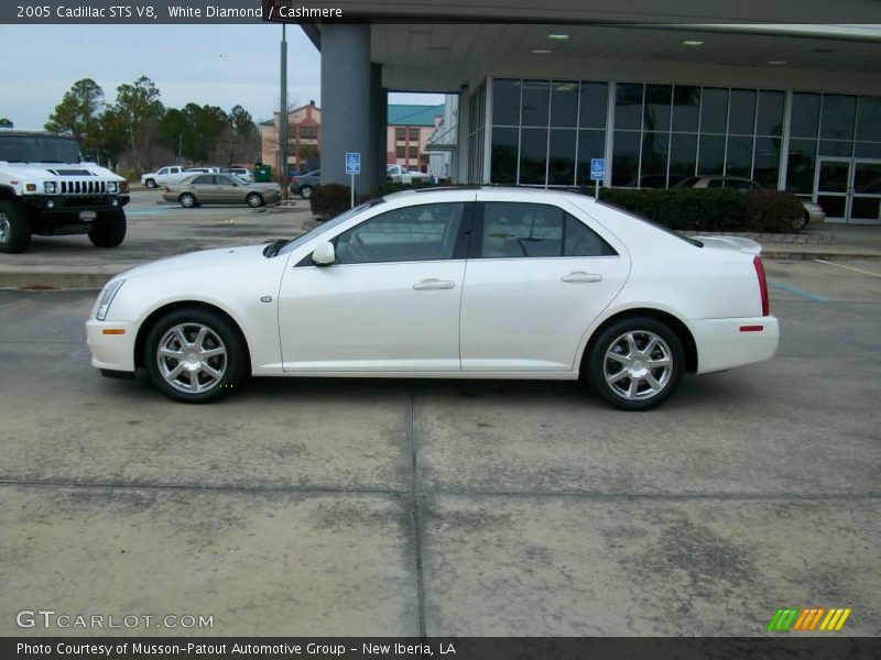 White Diamond / Cashmere 2005 Cadillac STS V8