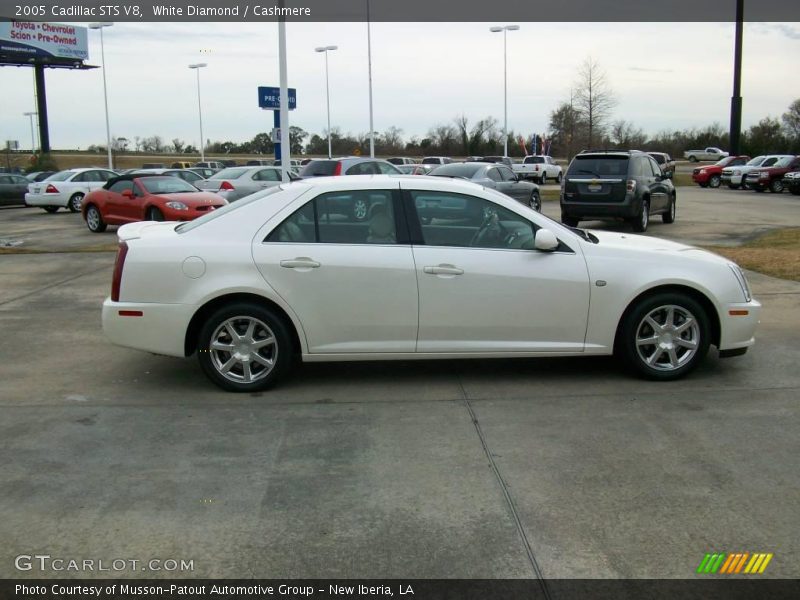 White Diamond / Cashmere 2005 Cadillac STS V8