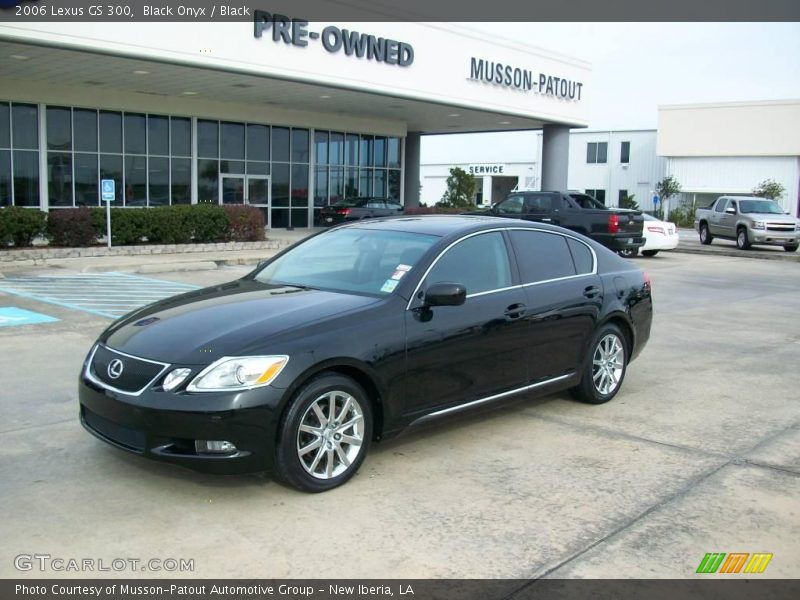 Black Onyx / Black 2006 Lexus GS 300