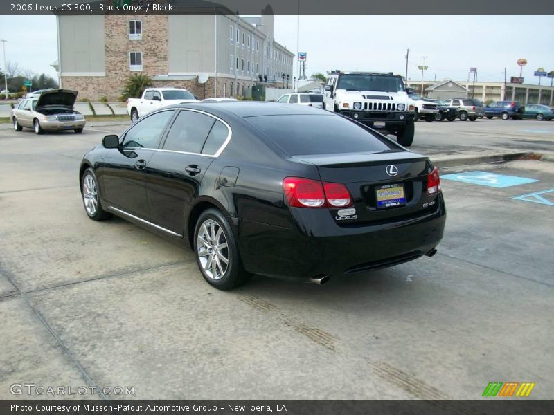 Black Onyx / Black 2006 Lexus GS 300