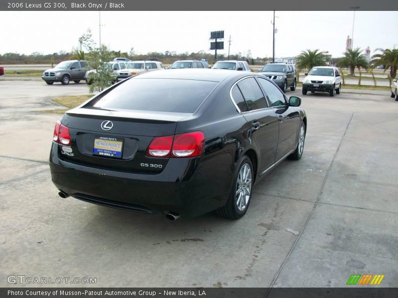 Black Onyx / Black 2006 Lexus GS 300