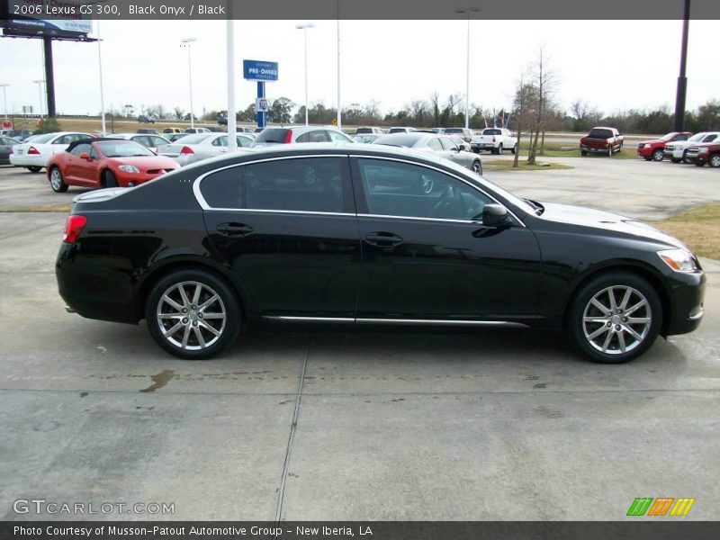 Black Onyx / Black 2006 Lexus GS 300