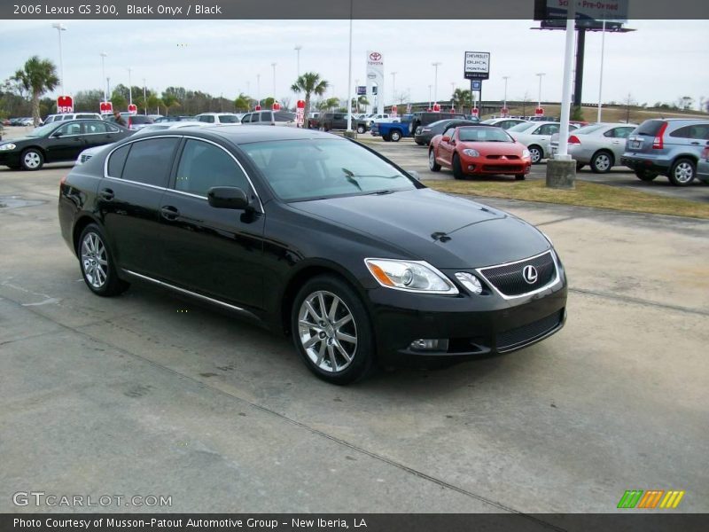 Black Onyx / Black 2006 Lexus GS 300