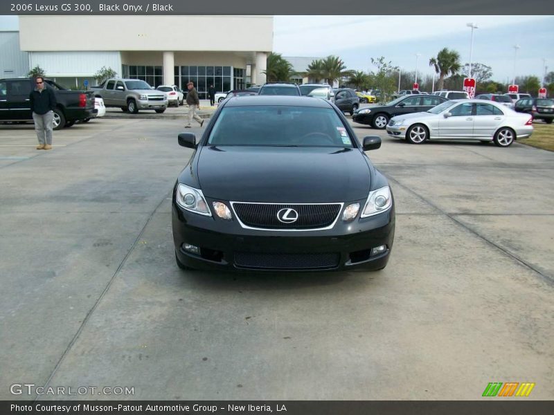 Black Onyx / Black 2006 Lexus GS 300