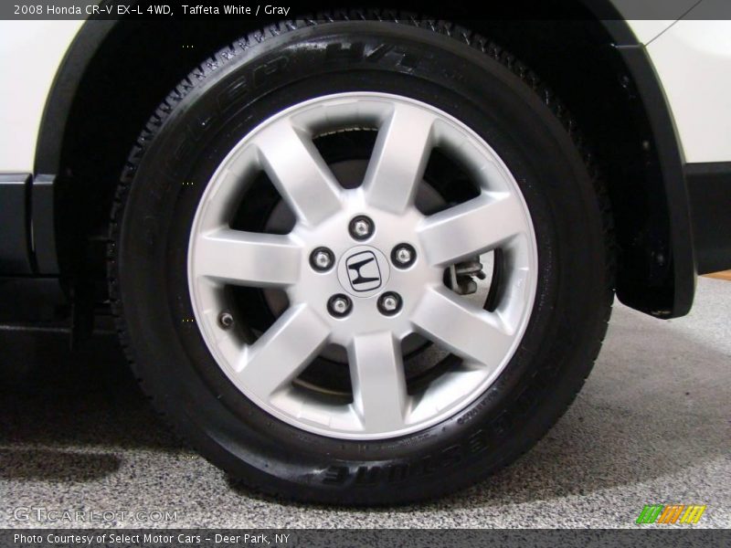 Taffeta White / Gray 2008 Honda CR-V EX-L 4WD