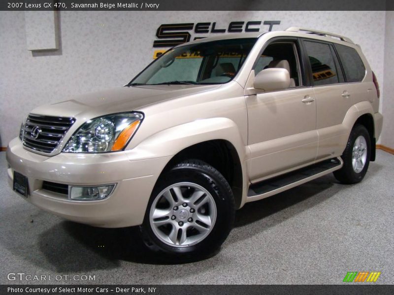 Savannah Beige Metallic / Ivory 2007 Lexus GX 470
