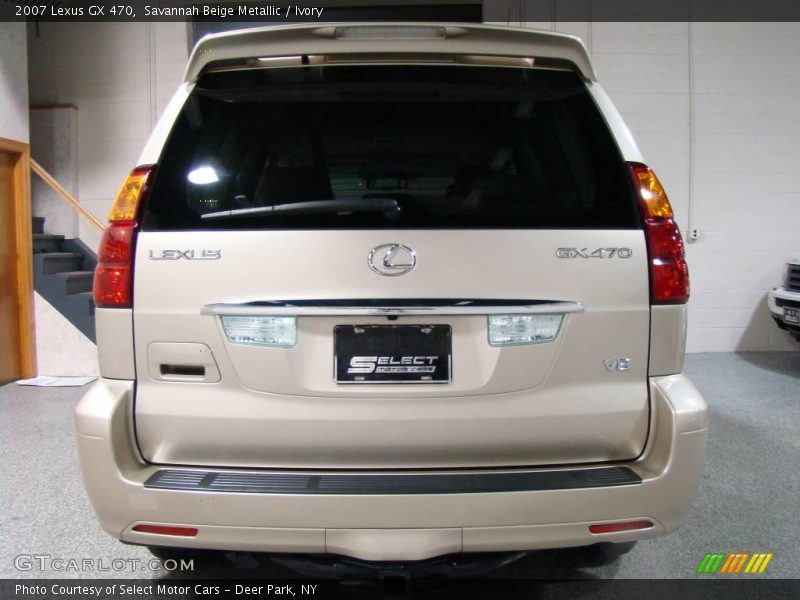 Savannah Beige Metallic / Ivory 2007 Lexus GX 470