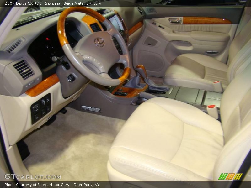 Savannah Beige Metallic / Ivory 2007 Lexus GX 470