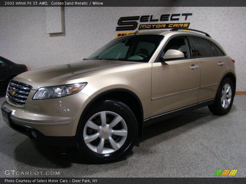 Golden Sand Metallic / Willow 2003 Infiniti FX 35 AWD