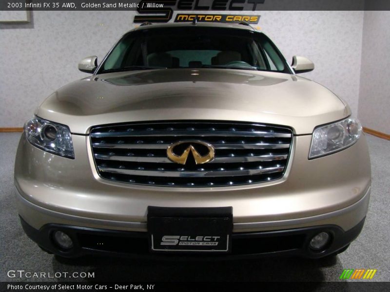 Golden Sand Metallic / Willow 2003 Infiniti FX 35 AWD