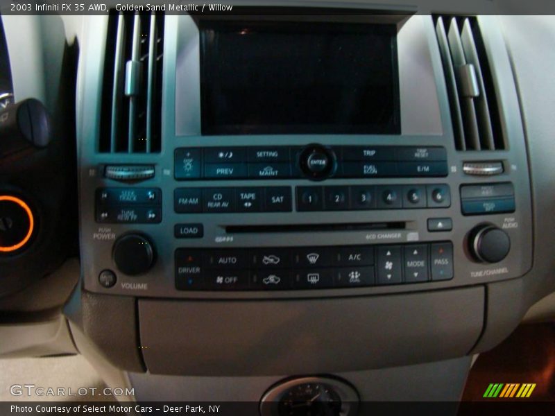 Golden Sand Metallic / Willow 2003 Infiniti FX 35 AWD